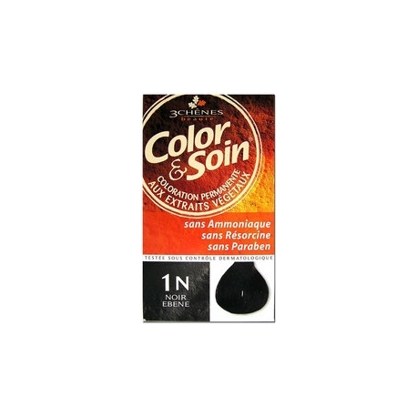 COLOR & SOIN COLORATION NOIR EBENE 1N