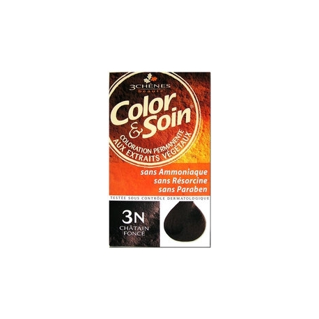 COLOR & SOIN COLORATION CHATAIN FONCE 3N