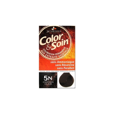 COLOR & SOIN COLORATION CHATAIN FONCE 5N