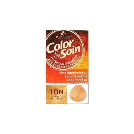 COLOR & SOIN COLORATION BLOND PLATINE 10N