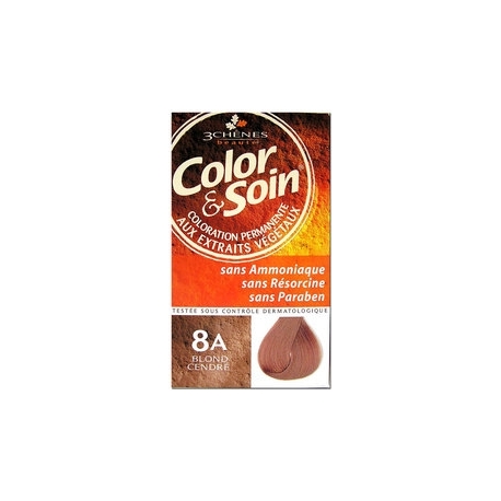 COLOR & SOIN COLORATION BLOND CENDRE 8A