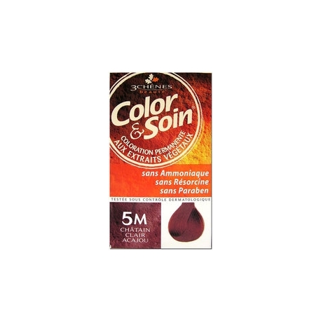 COLOR & SOIN COLORATION CHATAIN CLAIR ACAJOU 5M