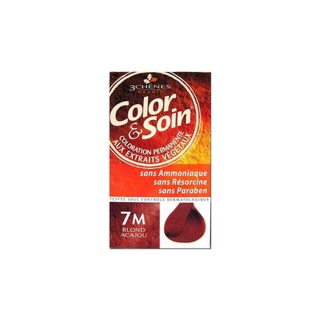 COLOR & SOIN COLORATION BLOND ACAJOU 7M