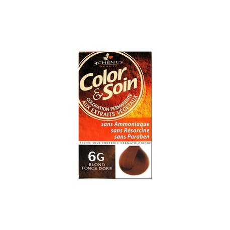 COLOR & SOIN COLORATION BLOND FONCE DORE 6G