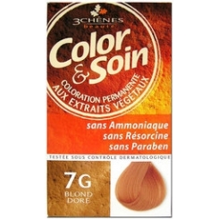 COLOR & SOIN COLORATION BLOND DORE 7G