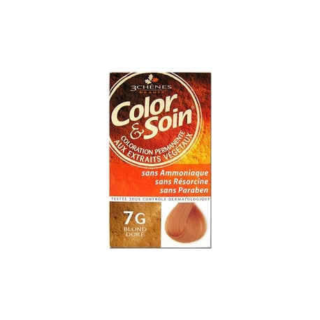 COLOR & SOIN COLORATION BLOND DORE 7G