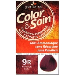 COLOR & SOIN COLORATION ROUGE FEU 9R