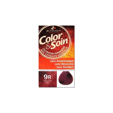 COLOR & SOIN COLORATION ROUGE FEU 9R