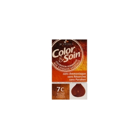 COLOR & SOIN COLORATION BLOND TERRE CUIVRE 7C