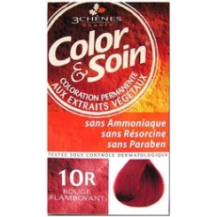 COLOR & SOIN KIT COLORATION PERMANENTE ROUGE FLAMBOYANT 10R