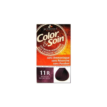 COLOR & SOIN KIT COLORATION PERMANENTE ROUGE MYRTILLE 11R