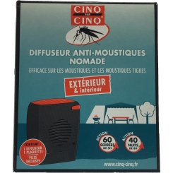 CINQ SUR CINQ DIFFUSEUR ANTI-MOUSTIQUES NOMADE