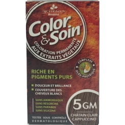 COLOR & SOIN COLORATION CHÂTAIN CLAIR CAPPUCCINO 5GM