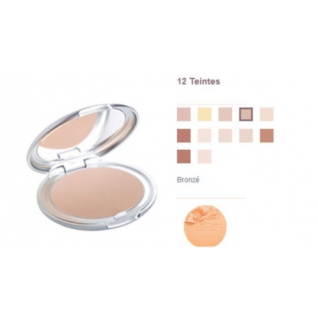 T.LECLERC POUDRE COMPACTE DERMOPHILE BRONZÉ