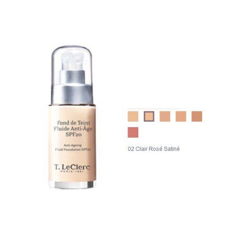 T LECLERC fond de teint anti-âge 02 SPF 20